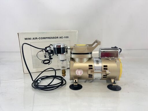 【商談中】ミニコンプレッサー AC-100 トゥマーカープロダクツ MINI AIR COMPRESSOR 20L/min 5.5 Bar  /  AJ-0534-P1