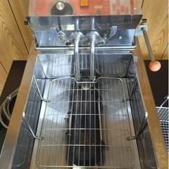 【動確済み】エイシン 業務用 卓上電気フライヤー FF-5 5L 100V 300×470×H220mm エイシン電気 卓上フライヤー 揚げ物 唐揚げ 厨房用品