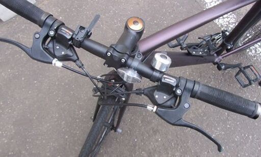 クロスバイク FORTERA CIERO 700C 変速切替 紫色系/ムラサキ 自転車  