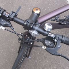 クロスバイク FORTERA CIERO 700C 変速切替 紫色系/ムラサキ 自転車 札幌市北区屯田