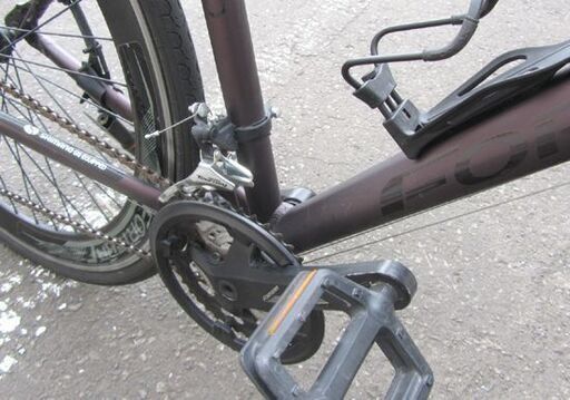 クロスバイク FORTERA CIERO 700C 変速切替 紫色系/ムラサキ 自転車