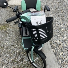 【ネット決済】電動自転車です！ほぼ未使用です！