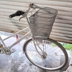 自転車中古 セキネ Erixir 外装6段変速 オートライト 鍵新品 タイヤ27 
