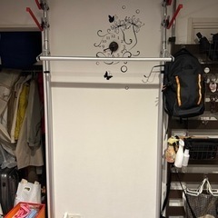 スノーボードラック　突っ張り収納　ツッパリ君セット スノボースケボーセット