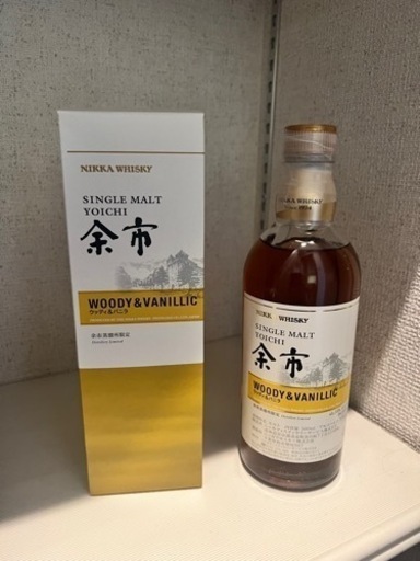 余市ウイスキー　ウッディ\u0026バニラ