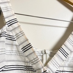 正規品 シャネル 夏服 リボン ノースリーブ  カットソー  キャミ ボーダー