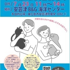 2023年7月23日　犬猫譲渡会