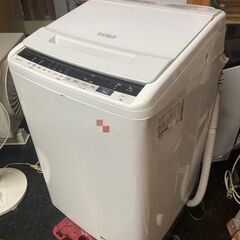 ☆中古￥19,800！【会員価格￥17,800】HITACHI　8.0㎏洗濯機　家電　2019年製　BW-V80型　幅61㎝ｘ奥行61㎝ｘ高さ100㎝　【BG067】