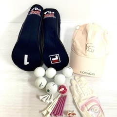 【SOLD OUT！】◆FILA フィラ◆ゴルフクラブ セット ＋ BURBERRY キャディバッグ ＋ 豪華付属品付き