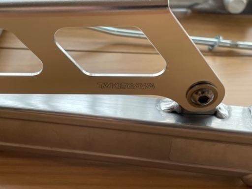 モンキー スイングアーム4cmロングチェーンガード付き 武川