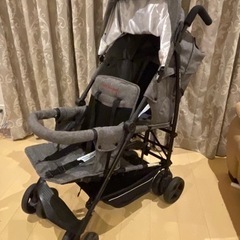 キンダーワゴン DuoCity HOP2 レインカバー付き 分解清掃済み