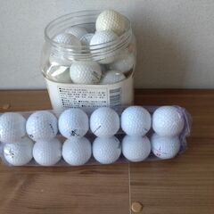 ゴルフボール　ワンパック（12個入）＋バラ25個