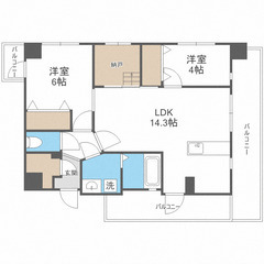 0034　初期費用ゼロです！福岡市中央区平尾にある物件です…