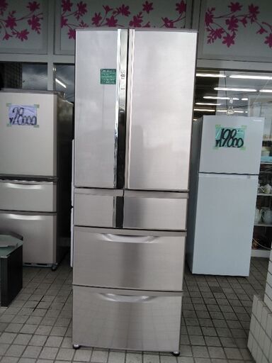 超お買得 省エネ 500L近い大容量 美品 三菱  6ドア 大型  高級 冷蔵庫 ガンガン冷えます。