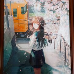 Hiten 絵師100人展10 複製原画「緋色の心」