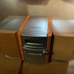 KENWOOD　MD/CD/カセットコンポ