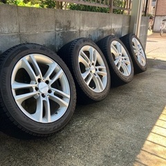 ブリヂストンスタッドレス245/45R17 メルセデスベンツEク...