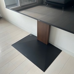 美品】ハイセンス75A6G &WALLテレビスタンドV3ウォールナット