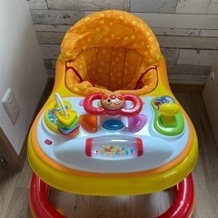 アンパンマンおしゃべりウォーカー　歩行器　折りたたみ