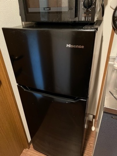 ハイセンス冷蔵庫120L 約3ヶ月使用の中古品