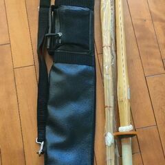 【無料】剣道竹刀(39)＋竹刀ケース