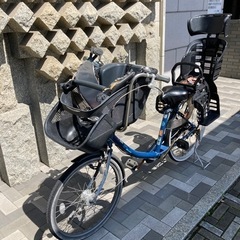 【取引中】3人乗り自転車　子乗せ自転車　3段変速　ふらっかーず