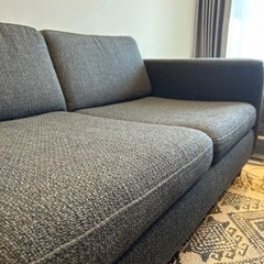 美品 Journal standard F. ソファ2人掛け ダークグレー