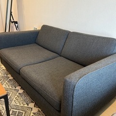 美品 Journal standard F. ソファ2人掛け ダークグレー