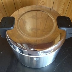 【動確済み】2013年 タイガー 業務用 電子ジャー JHA-540A 5.4L 3升 ステンレス 保温ジャー 100V TIGER 大型 おひつ 店舗 お米 大阪発