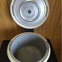 【動確済み】2013年 タイガー 業務用 電子ジャー JHA-540A 5.4L 3升 ステンレス 保温ジャー 100V TIGER 大型 おひつ 店舗 お米 大阪発