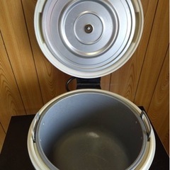 【動確済み】2013年 タイガー 業務用 電子ジャー JHA-540A 5.4L 3升 ステンレス 保温ジャー 100V TIGER 大型 おひつ 店舗 お米 大阪 厨房