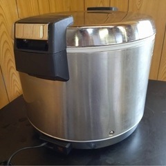 【動確済み】2019年 タイガー 業務用 電子ジャー JHA-540A 5.4L 3升 ステンレス 保温ジャー 100V TIGER 大型 おひつ 店舗 お米 大阪発