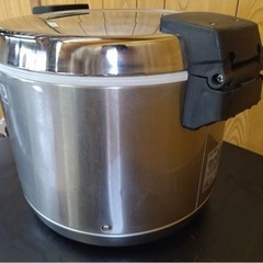 【動確済み】2019年 タイガー 業務用 電子ジャー JHA-540A 5.4L 3升 ステンレス 保温ジャー 100V TIGER 大型 おひつ 店舗 お米 大阪発