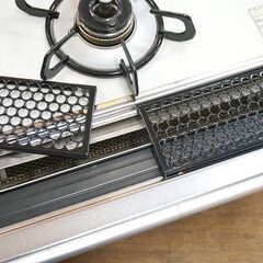 (Y)北大前! 札幌 引取 Paloma/パロマ ビルトインガスコンロ PD-N60WV-60CV ガステーブル 2018年製 LPガス 両面焼きグリル/3口コンロ 2017348