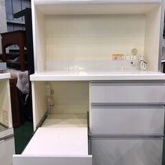 【愛品館八千代店】パモウナ　スライド扉キッチンボード　900