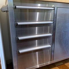 TRINITY ステンレススチール 72インチ ツールキャビネット