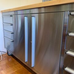 TRINITY ステンレススチール　72インチ　ツールキャビネット