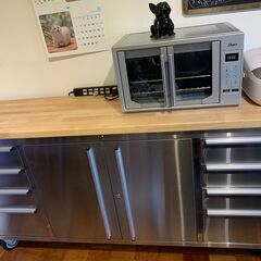 TRINITY ステンレススチール　72インチ　ツールキャビネット