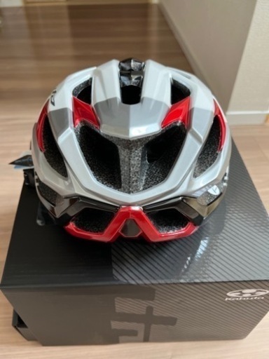 OGK ヴォルツァVOLZZA ヘルメット サイズL/XL G-2 ホワイトレッド OGK