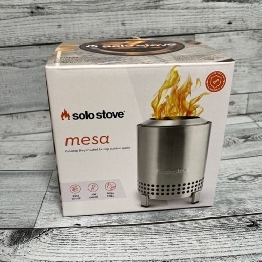 【値下げ】新品⭐️ソロストーブメサ solo stove Mesa卓上ファイヤーピット スタンド付