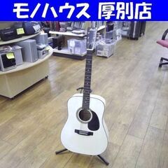 ジャンク 9nui アコースティックギター W-130 ホワイト...
