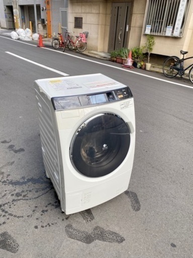 ‍♀️☘️大阪市内配達設置無料‍♀️オシャレタッチパネル　パナソニックドラム洗濯機乾燥機次9kg/乾燥6KG保証有り