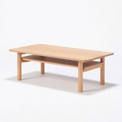 【無印良品木製ローテーブル•オーク材】譲り先が決まりました