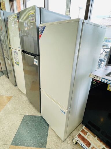 AQUA(アクア) 201L冷蔵庫 定価￥44,800 2021年 AQM-20K 全段強化処理ガラス棚 8244