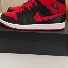 Nike Air Jordan 1 Mid "Bred Toe"