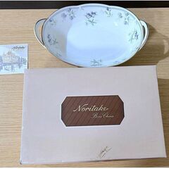 [新品/未使用品]ノリタケ VIOLET SONG 手付バスケッ...