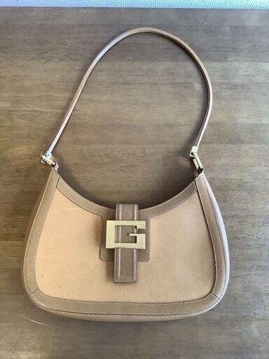 GUCCI グッチ バッグ 肩掛け ゴールド ブラウン #00004-3