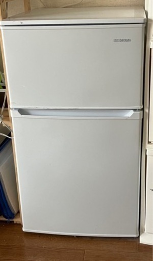 アイリスオーヤマ　2021年製　冷蔵庫　90L 単身者　一人暮らし