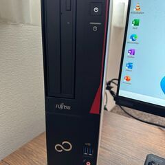 昨年9月購入、整備済PC＆22インチ液晶セット2台セット