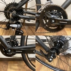 未使用品！FUJI フジ RAIZ マットブラック 17size クロスバイク